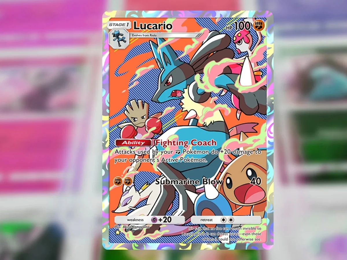 Pokémon TCG Pocket Pulsing Aura Expansion Features Mega Lucario ex