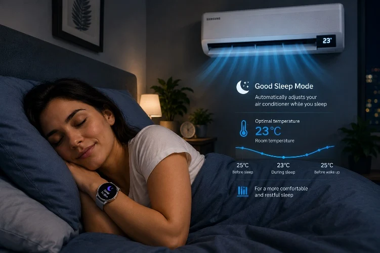 Goodbye Hot Nights: Galaxy Ring & Watch Adjust AC While Sleeping