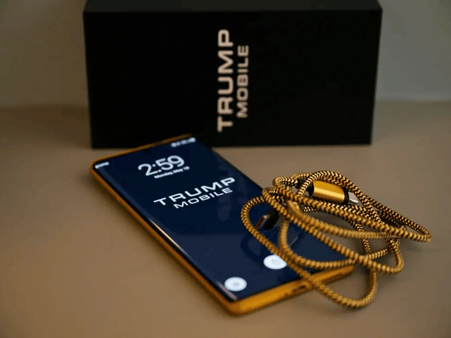 First IRL Images of Trump Phone T1 Controversial Smartphone