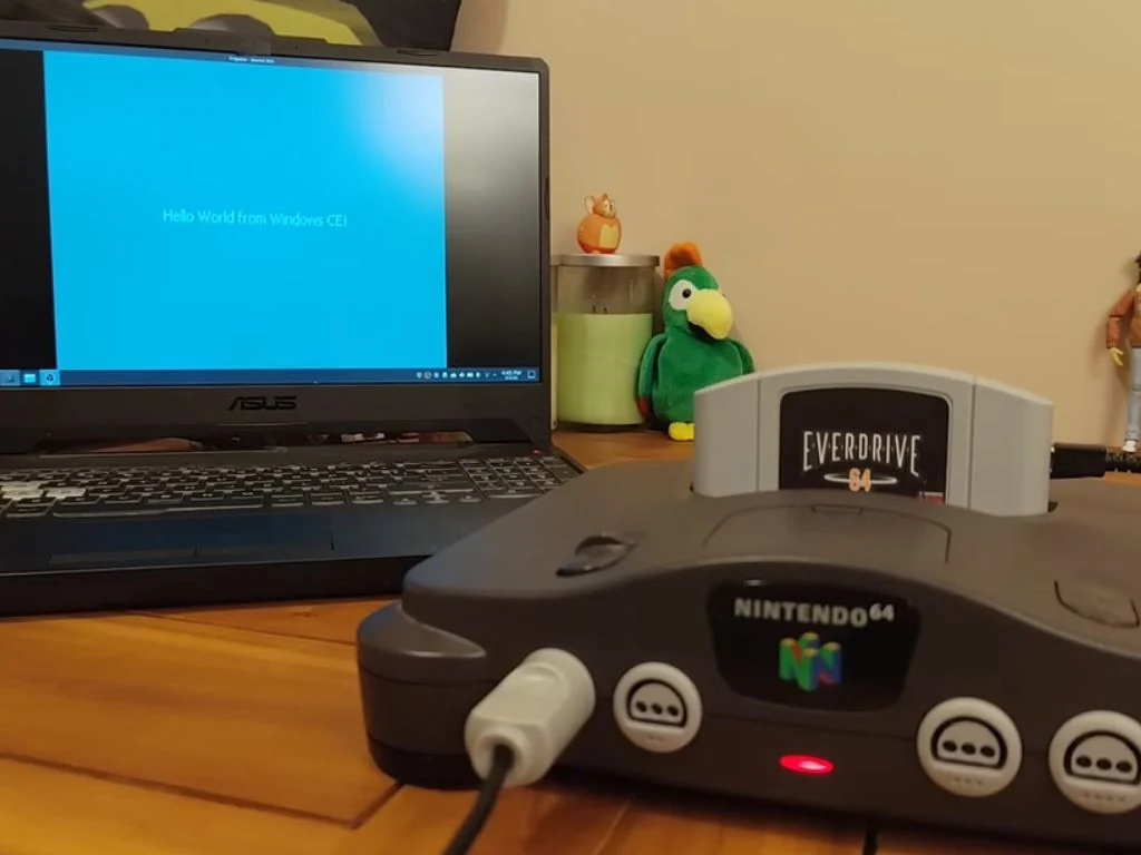 Windows CE ported to Nintendo 64: a sophisticated retro hack