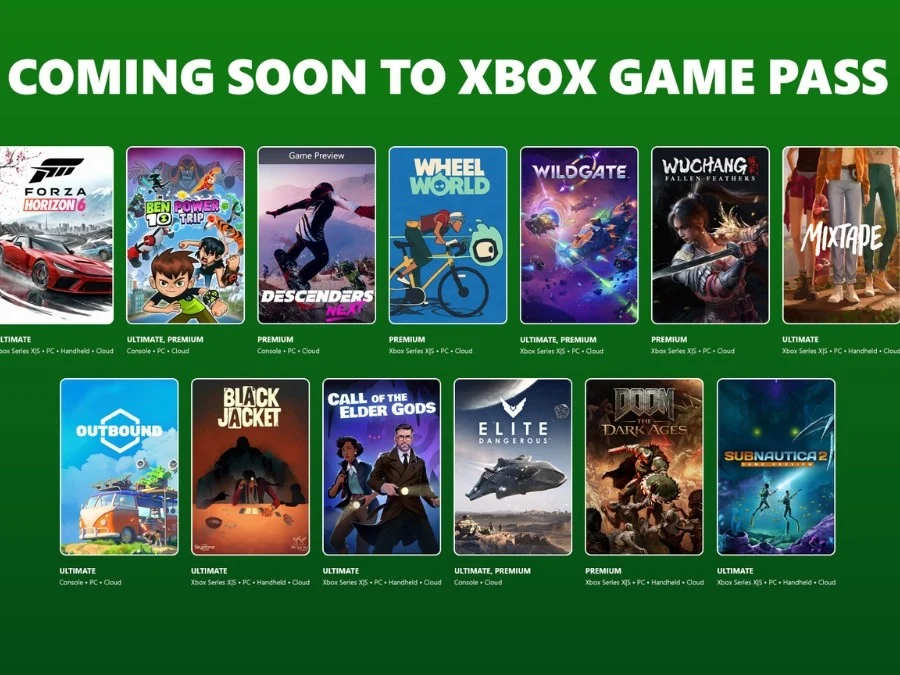 Xbox Reveals 13 New Games Launching on Game Pass This Month