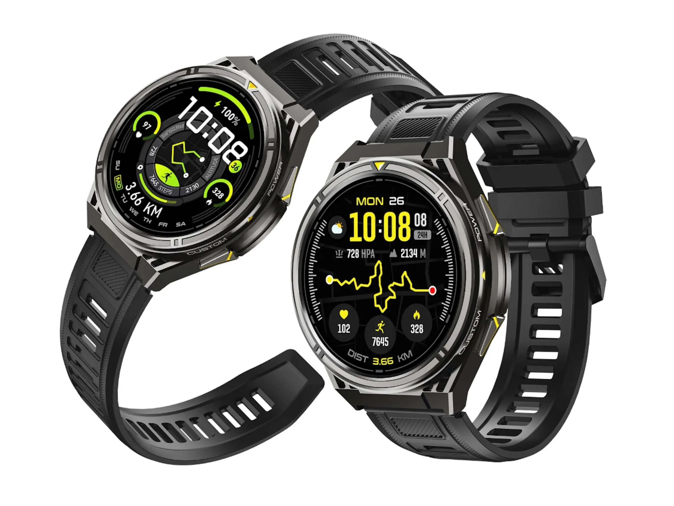 Cubot GT5 Sports Smartwatch with Offline Maps & Music – $96