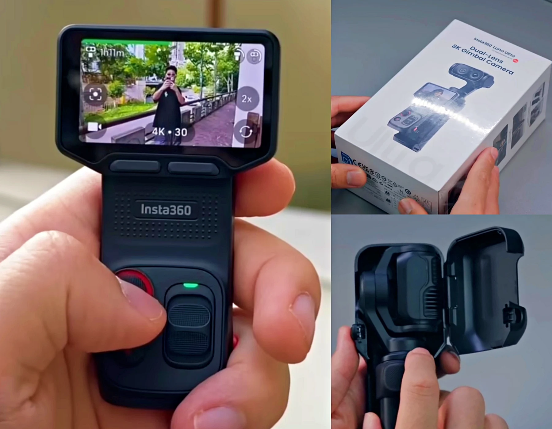 Insta360 Luna Ultra Unboxing: Remote, Case Highlights DJI Concerns