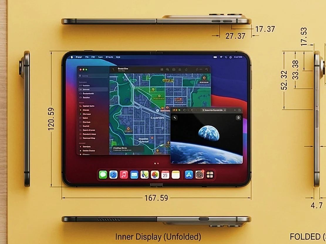Foldable iPhone Ultra: crease-free display leak and foldable iPad coming