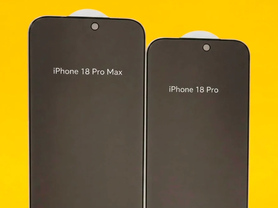 iPhone 18 Pro and 18 Pro Max Screen Protectors Hint Taller Displays
