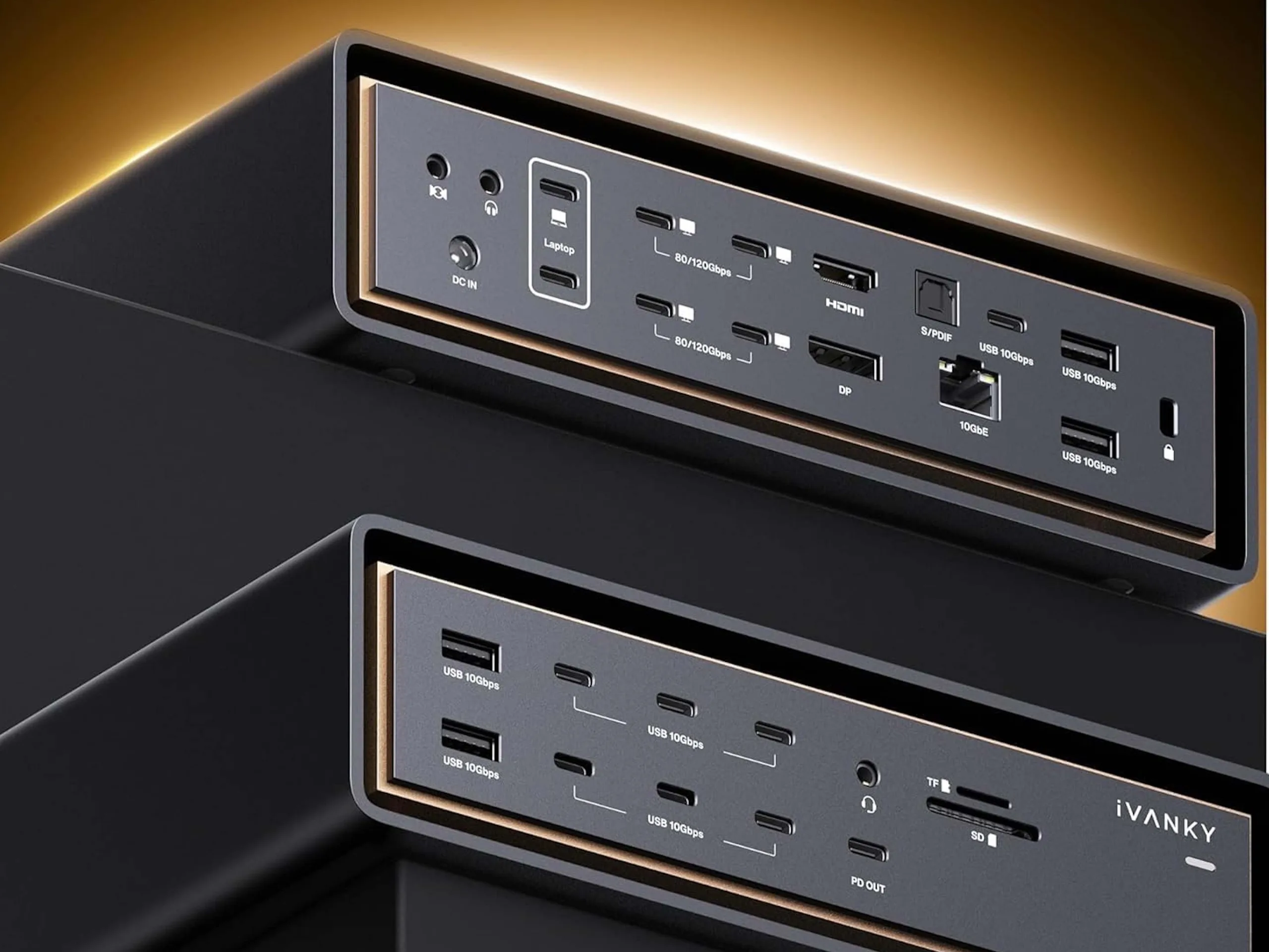 FusionDock Ultra: 4x 6K Display Docking Station with 10 Gbps USB-C
