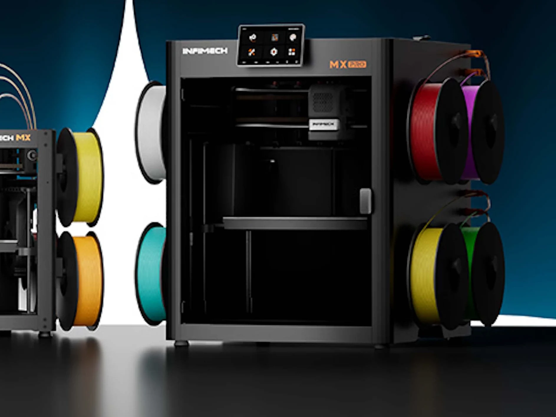InfiMech MX 3D Printer with Eight Heads, Smart Error Detection