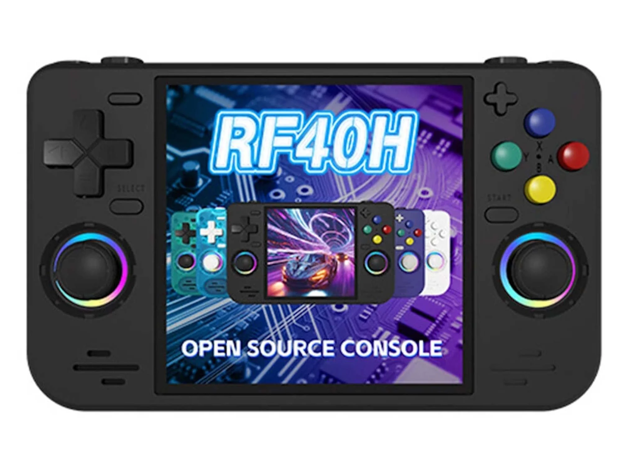Budget open-source handheld with 1:1 display for classic games