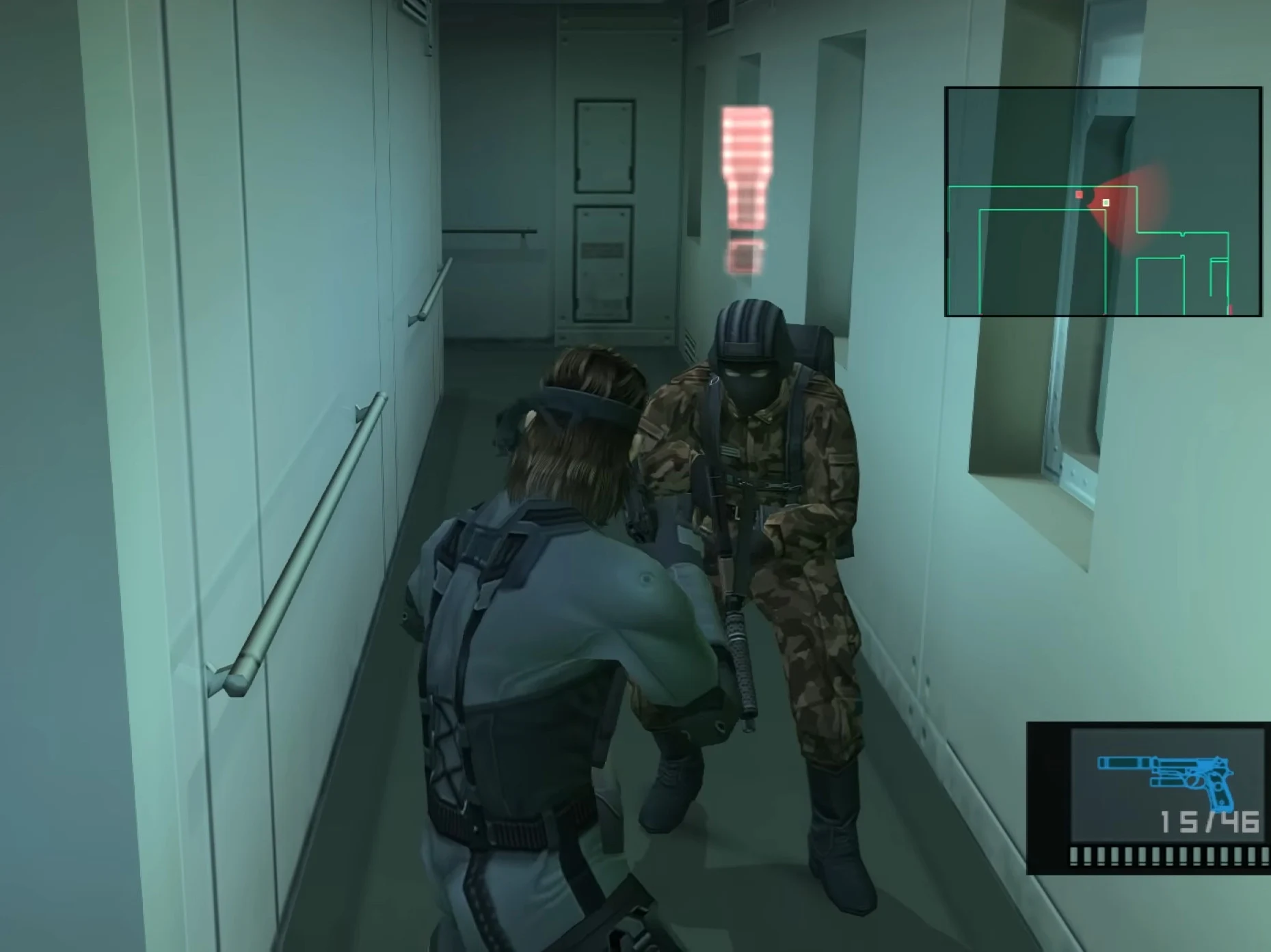 Metal Gear Solid 2: First and Third-Person Camera Mods