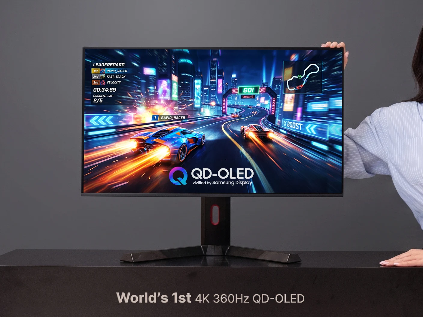 Samsung 4K 360Hz QD-OLED Monitor: World’s First by Samsung Display