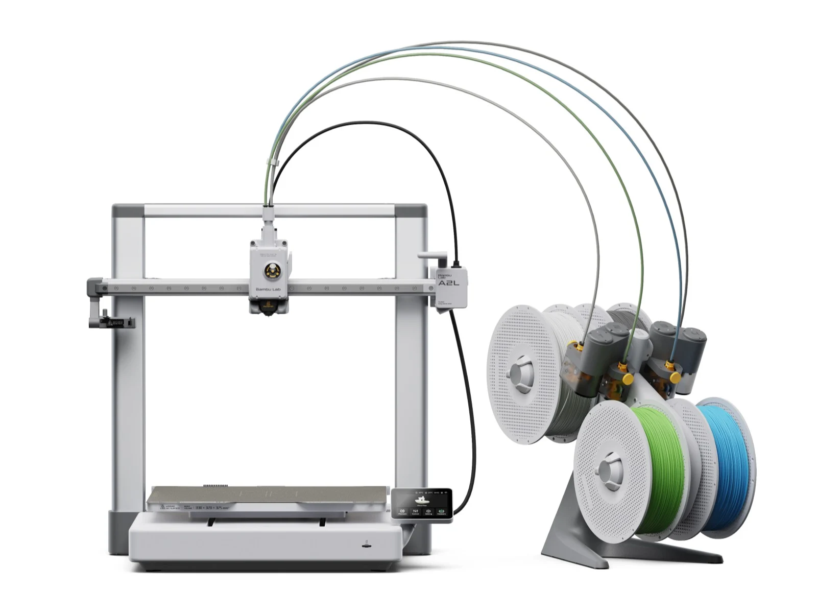 Bambu A2L 3D Printer: 19 Filaments & Plotter Mode