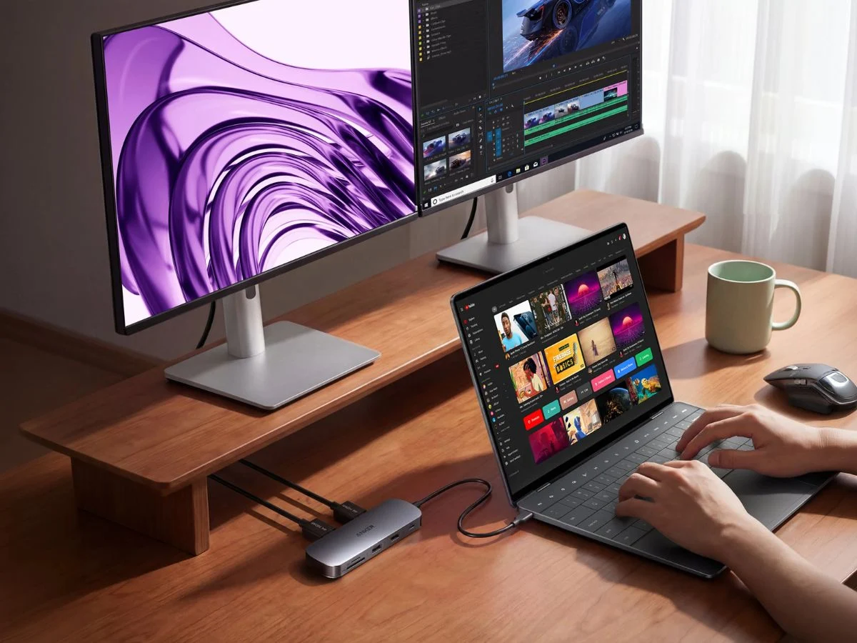 Anker 8-in-1 Nano USB-C Hub: Dual 4K Display Support