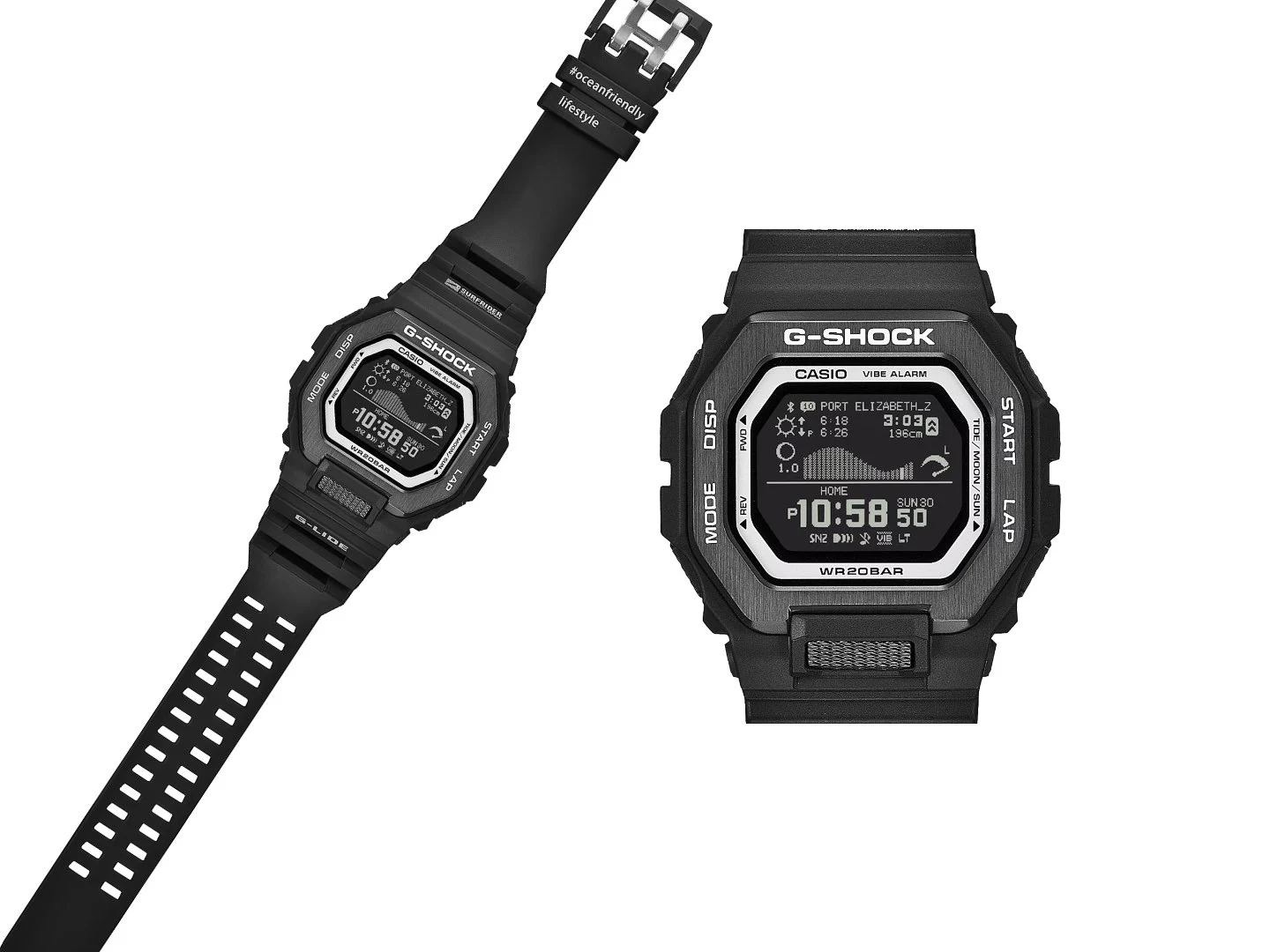 Casio G-LIDE x Surfrider Foundation Japan Stealth Surf Watch
