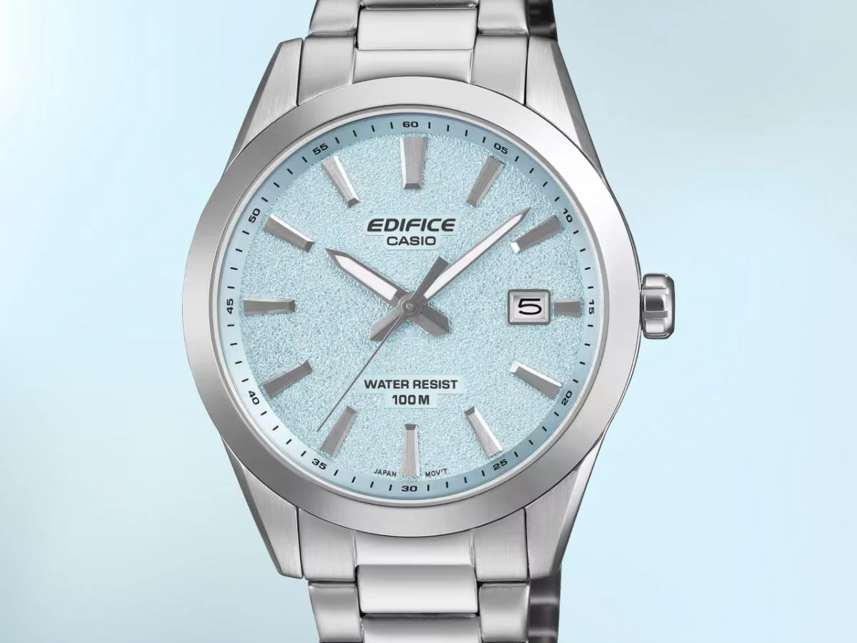 Two New Casio Edifice Watches With Textured Dials