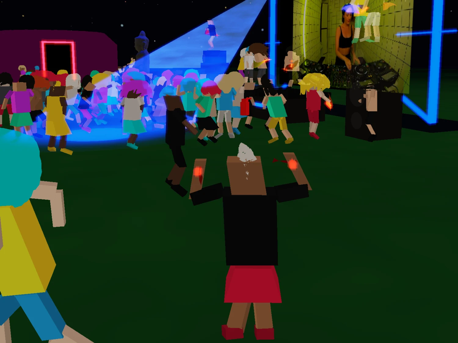 1-Man Online Rave: Multiplayer, No Login, No Ads