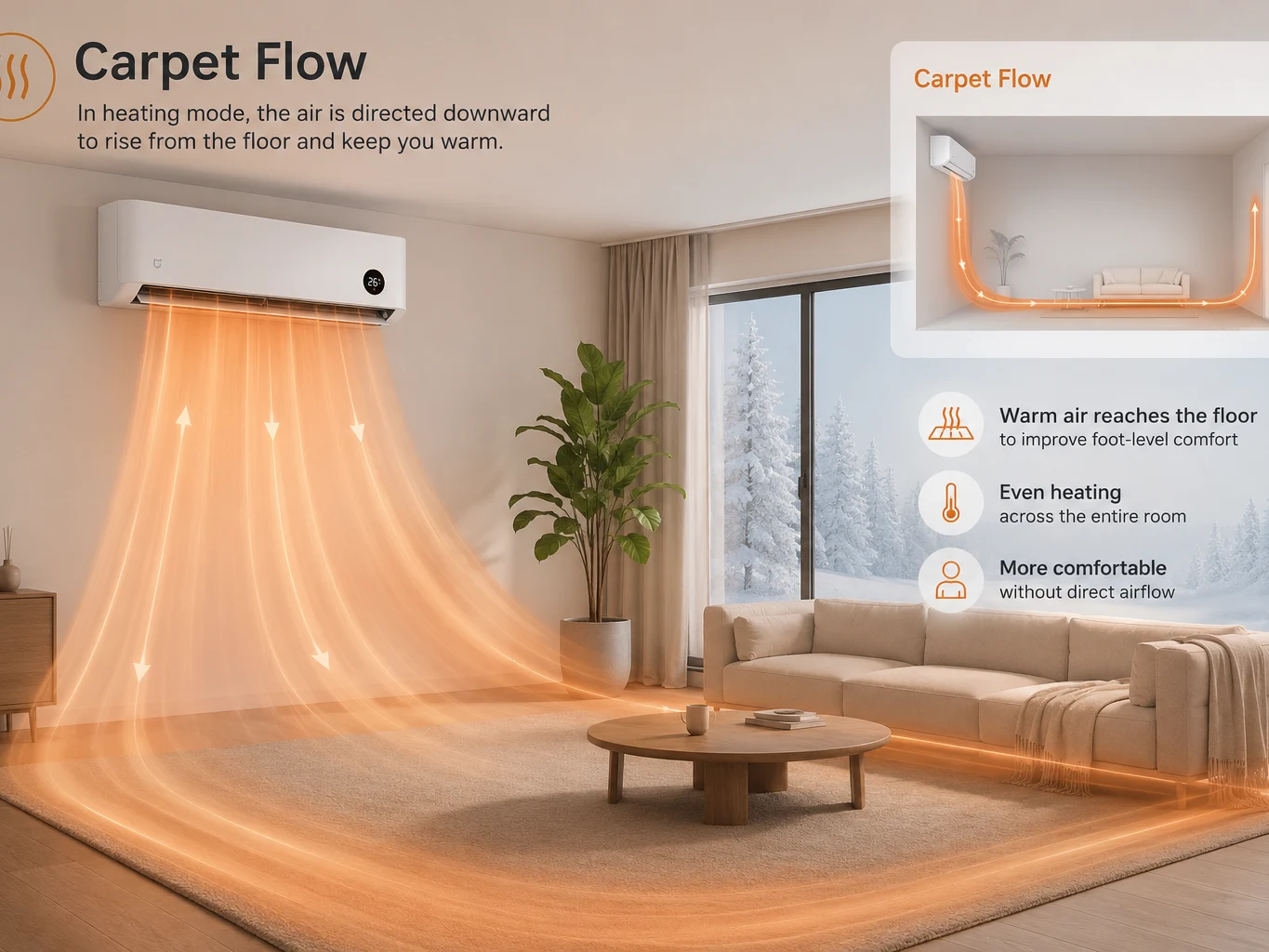 Mijia GentleAir AC: Smart Custom Cooling & Heating