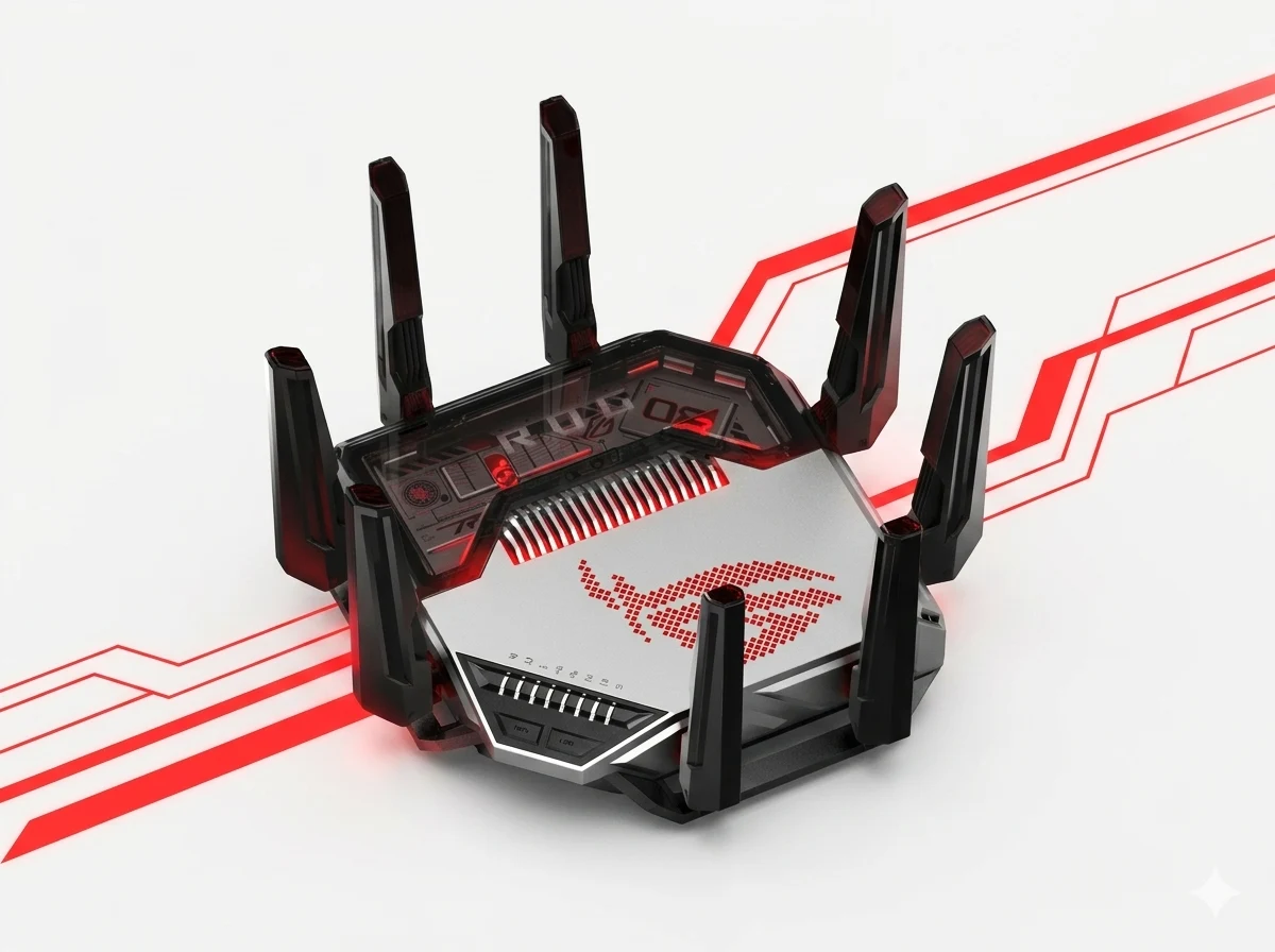 Asus World’s First Wi-Fi 8 Router: 30Gbps, Dual 10G Ports
