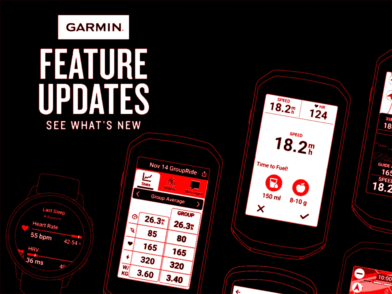 Garmin Update Adds Health History & Recovery Mode